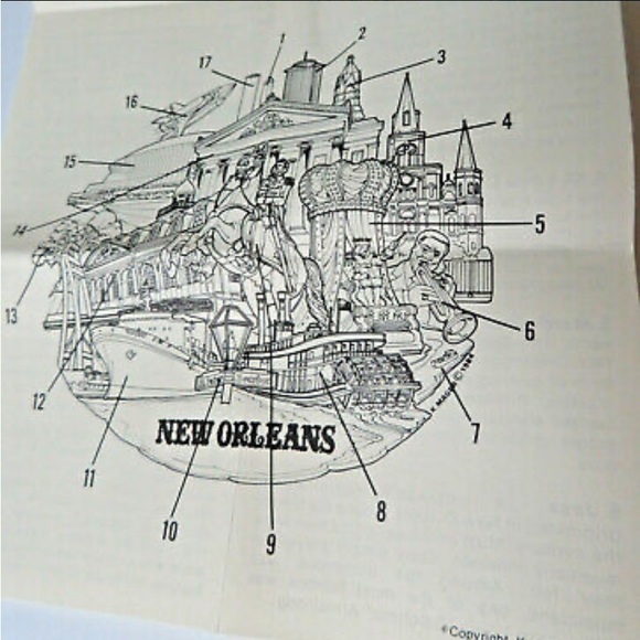 Vintage New Orleans Commemorative china plate by Pickard-Rare Find - Picture 4 of 6